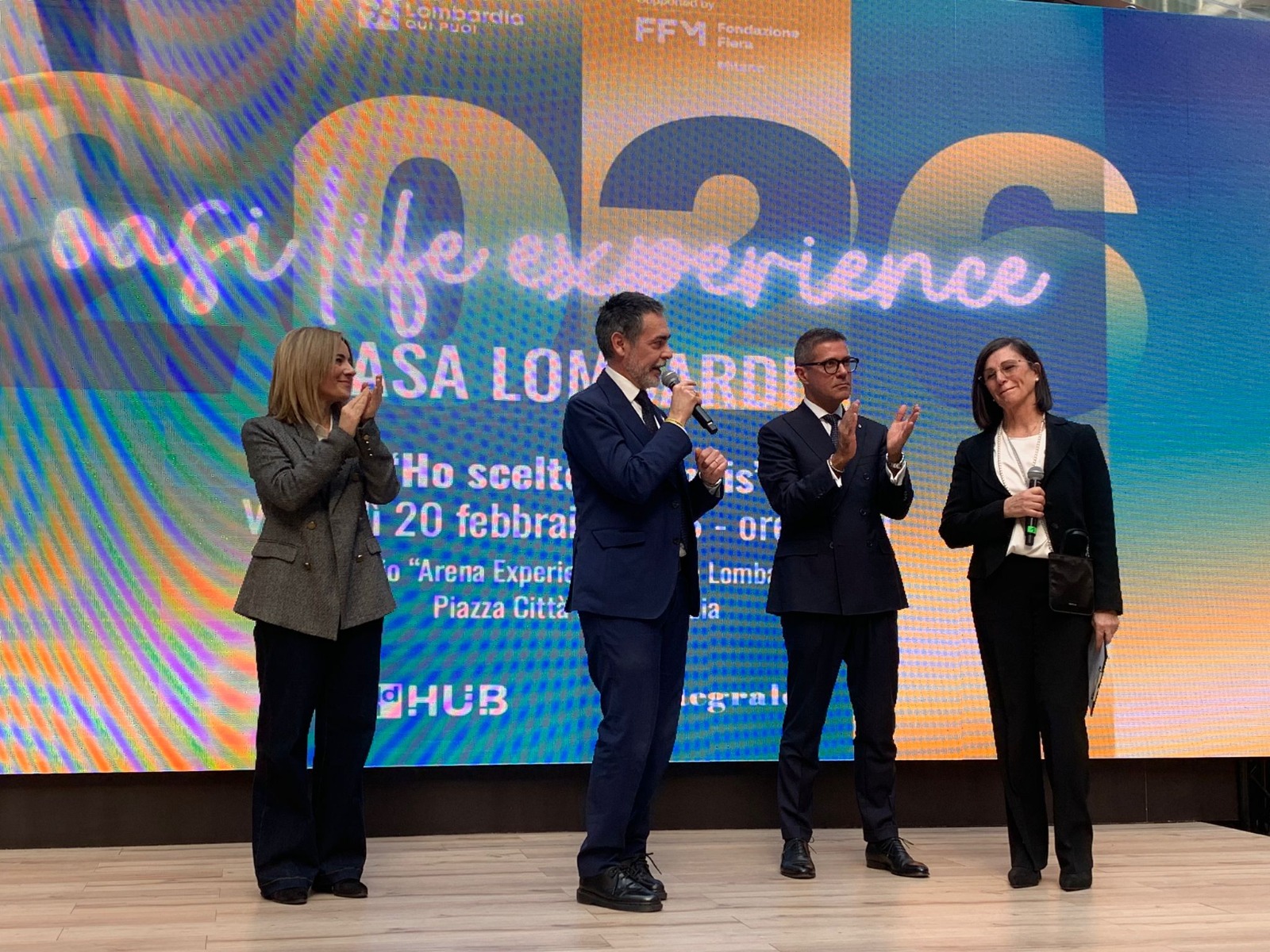 Un momento della presentazione